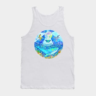 Whale Mandala Tank Top